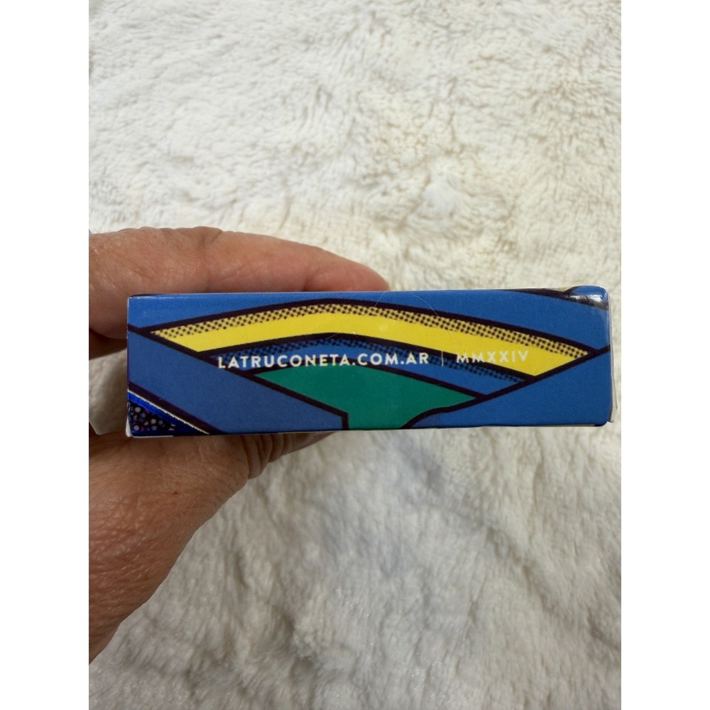 Poker Card Game JUEGO DE NAIPES Truco Neta Spain Style Edition Azul /Oro - Picture 4 of 4